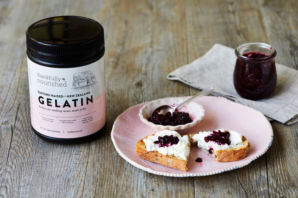 Berry & Chia Jam on Toast