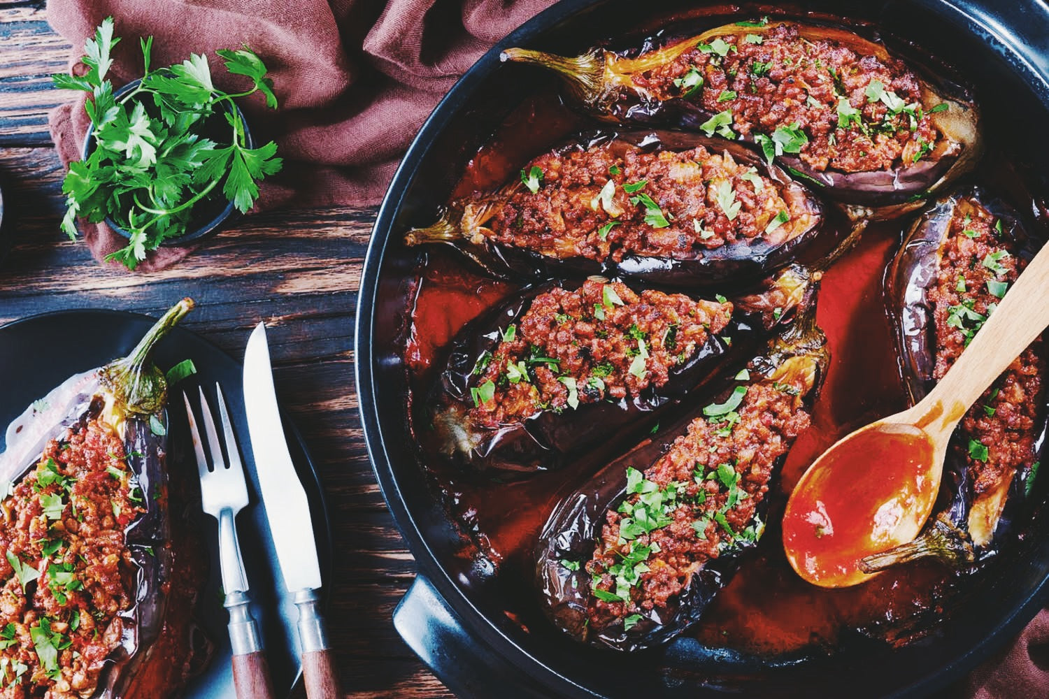 FODMAP Friendly Bolognese with Eggplant